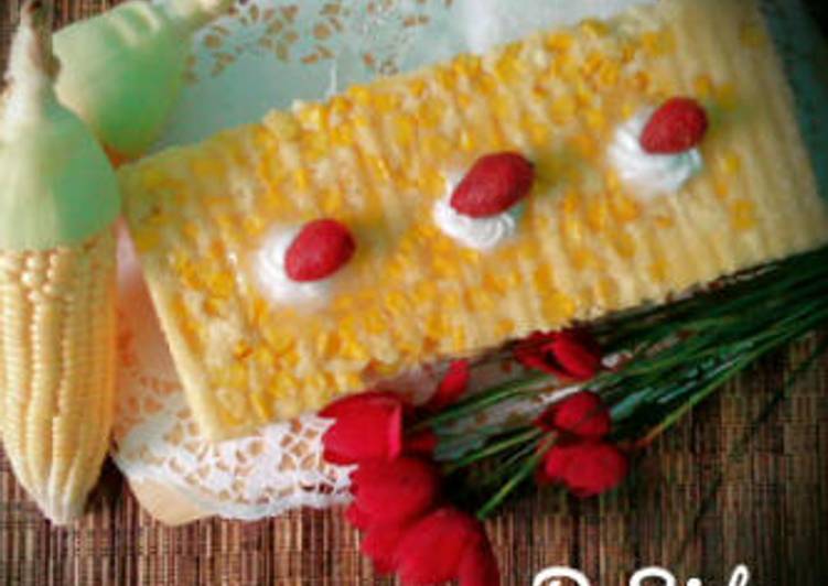 resep BOLU KUKUS JAGUNG MANIS PIPIL