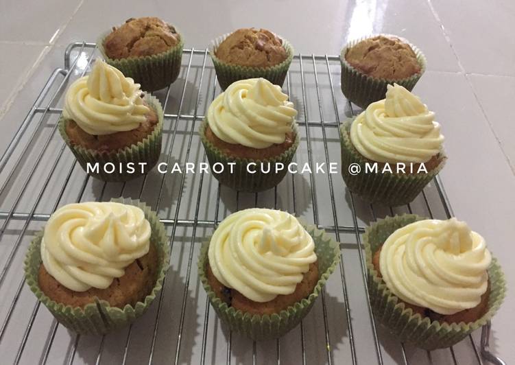 gambar untuk cara membuat Carrot Cupcake