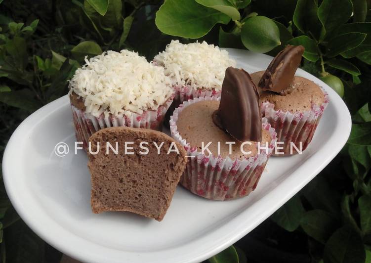 gambar untuk cara membuat Chocolate Chiffon Cupcake