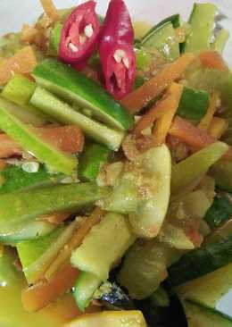 Acar kuning timun wortel