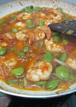 Tumis Udang Petai