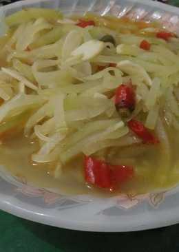 Tumis sayur labu