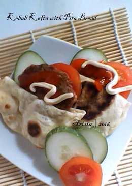 Kebab Kofta with Pita Bread