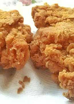 Fried Chicken ala KFC (ayam goreng tepung)