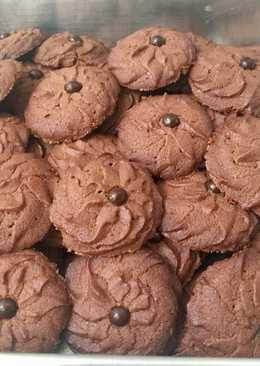 Semprit Coklat Cookies