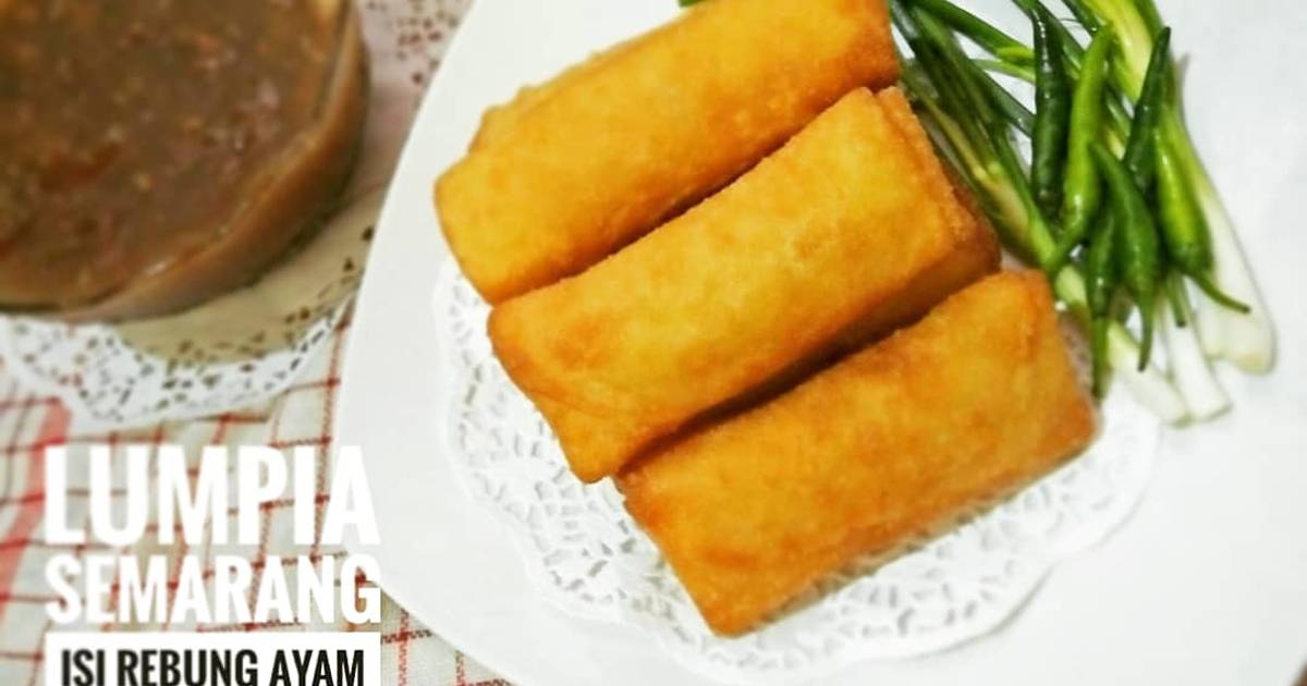 93 resep lumpia semarang enak dan sederhana Cookpad