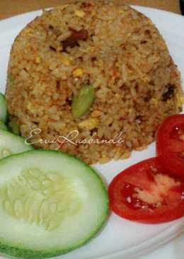Nasi Goreng Sambel Peda+Pete