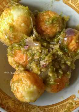 Telur sambel ijo