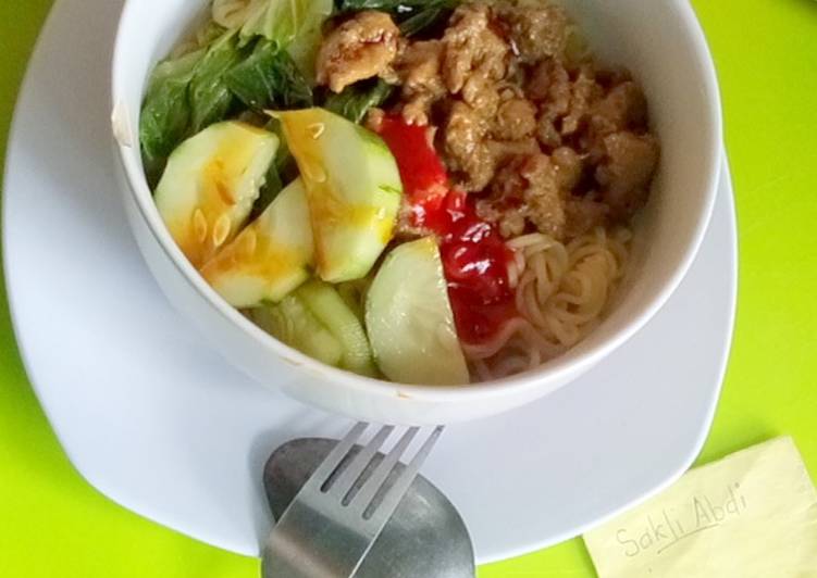 resep Mie Ayam resto (simple)