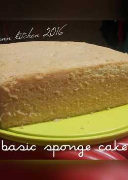 Basic sponge cake NCC