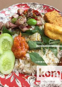 Nasi liwet sederhana