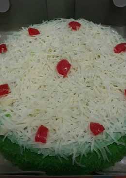 Brownies Kukus Pandan by Mikha's Kitchen