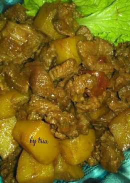 Semur daging sapi kentang (#pr_Aneka semur)