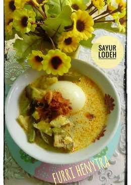 Lodeh Simple 3 Sayur dan telur rebus #BikinRamadanBerkesan