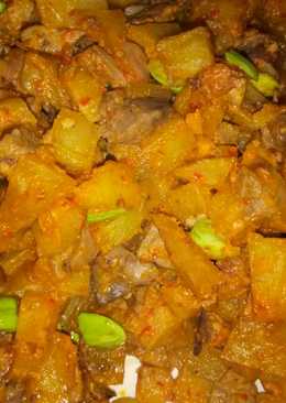 Sambel goreng kentang ati