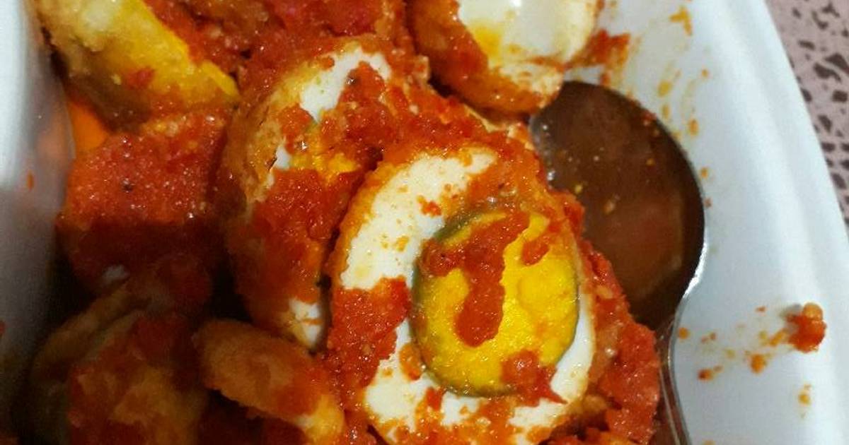 1 407 resep  telur  balado  enak  dan sederhana Cookpad
