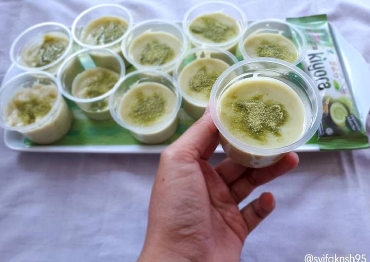 Resep #2 - Silky Pudding Green Tea Karya Syifa Kinasih