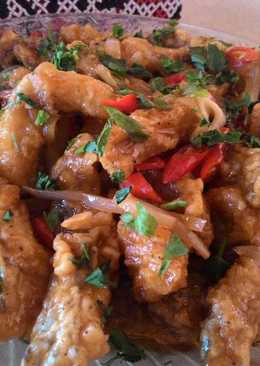 Nila filet saus tomat