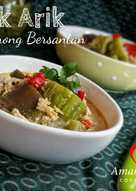 Orak Arik Pare Terong Bersantan