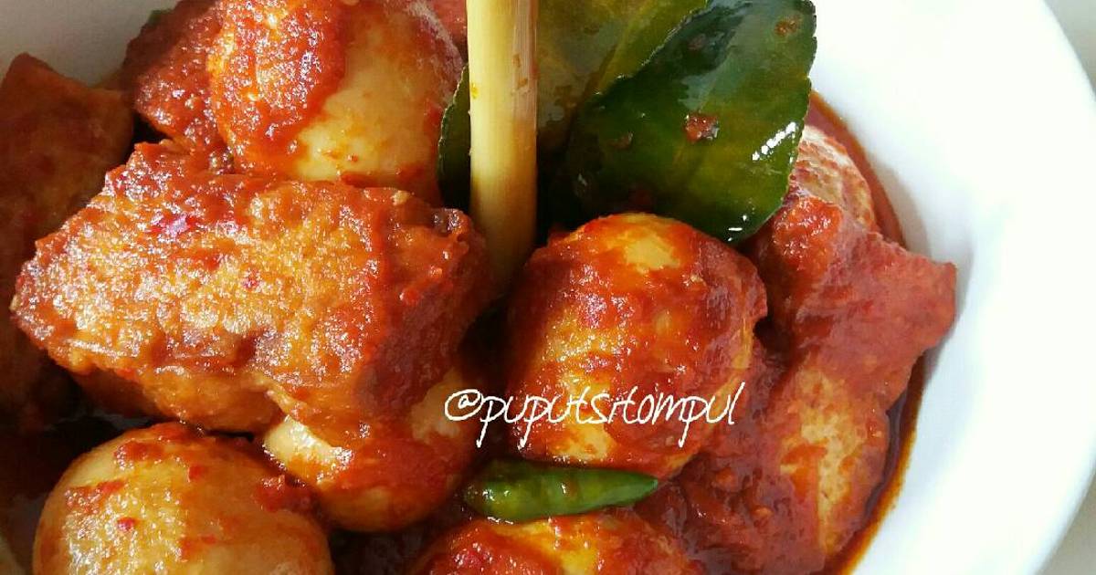 Resep Tahu  Telur  Bumbu Bali oleh puput sitompul Cookpad