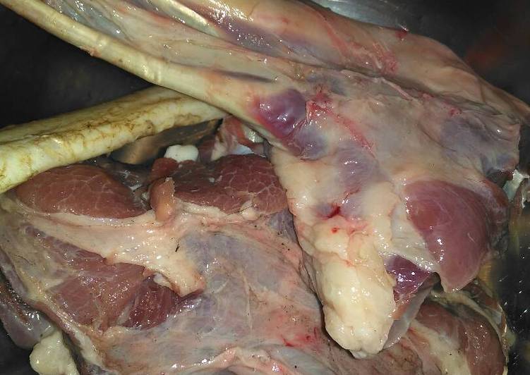 gambar untuk cara membuat Agar daging sapi/kambing tidak berbau lebus#kita berbagi