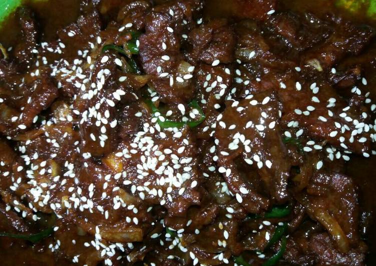 resep Beef Teriyaki enak dan mudah #kitaberbagi