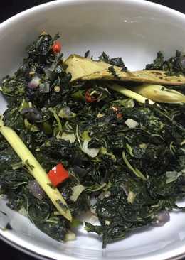 Tumis Daun Singkong Pedas