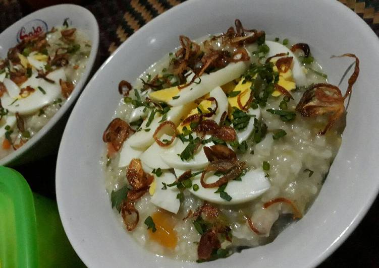 bahan dan cara membuat Bubur Asyura