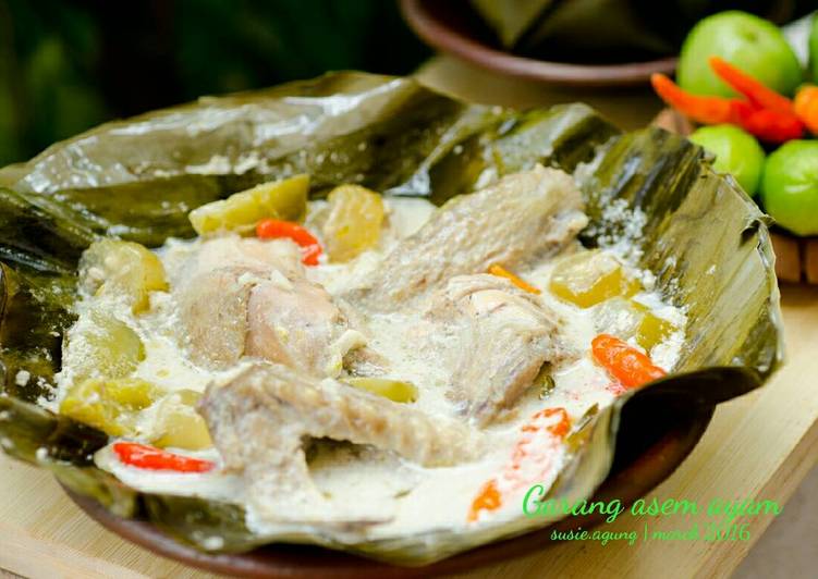 Resep Garang asem ayam Oleh Susi Agung