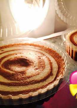 Puding zebra busa lembut