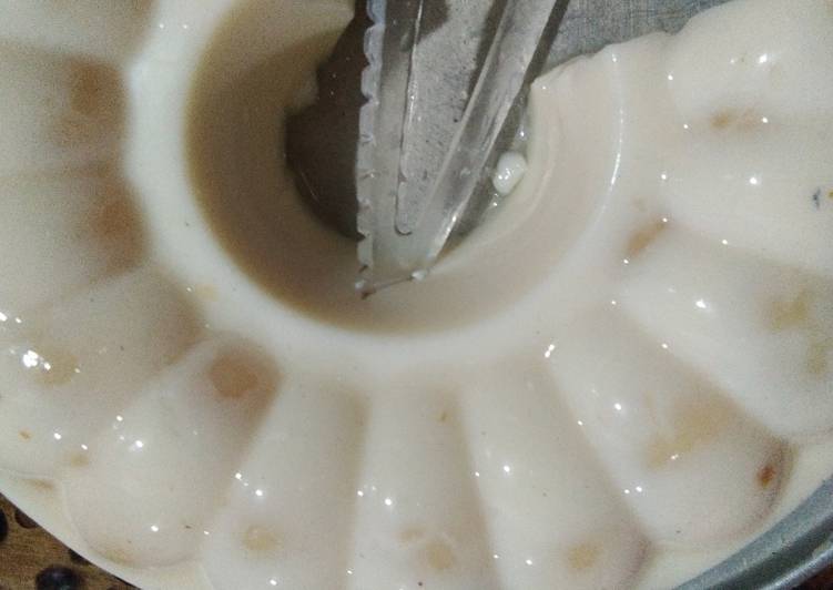 gambar untuk resep makanan Puding susu buah longan