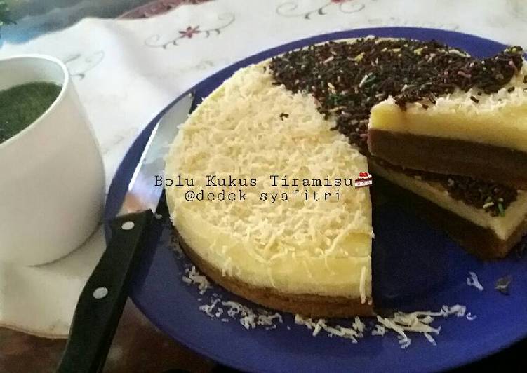 Resep Bolu kukus tiramisu?? Karya Dedek syafitri