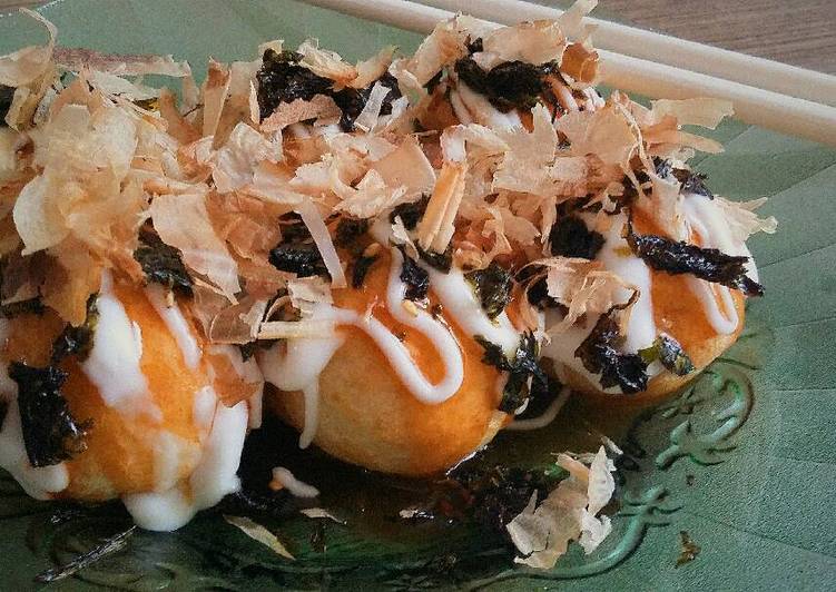 bahan dan cara membuat TAKOYAKI enak ala HennyH