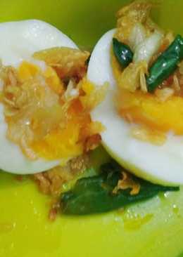 Telur rebus bumbu tumis