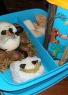 Bekal anak TK (Bento sederhana)