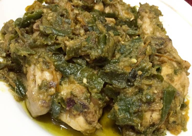 resep Ayam Lado Hijau