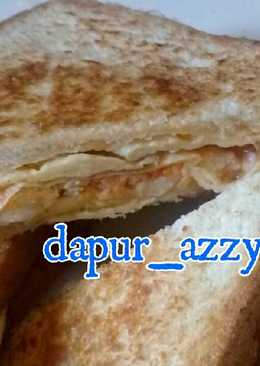 Roti Tawar Panggang ala Sandwich