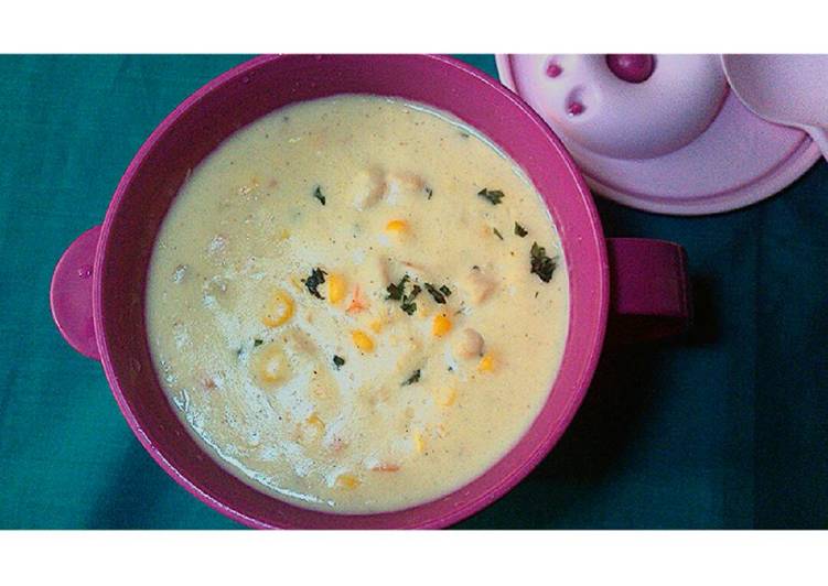 resep makanan Cream soup vegan (tanpa dairy product)