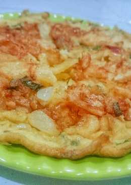 Telur Dadar Isi Kentang (Menu Anak)