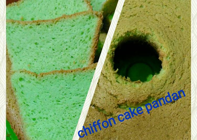 gambar untuk cara membuat Chiffon cake pandan no Bp