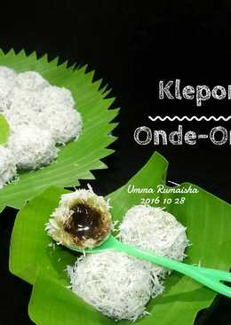Klepon Pandan Wangiii / Onde-Onde (*sebutan di Sulawesi)