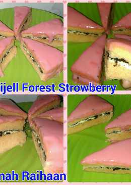 Nutrijell Forest Strowberry vla Strowberry Mamah Raihaan