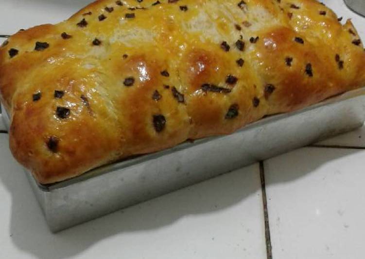 resep Roti manis lembut water roux