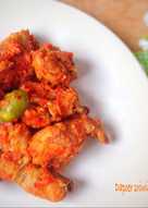 Ayam goreng sambal merah