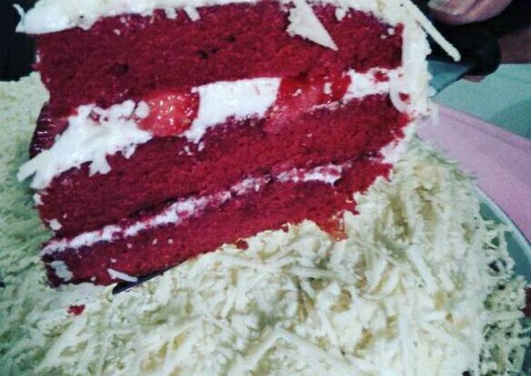 Resep Red Velvet magic com ekonomis Kiriman dari Maya Rachlan