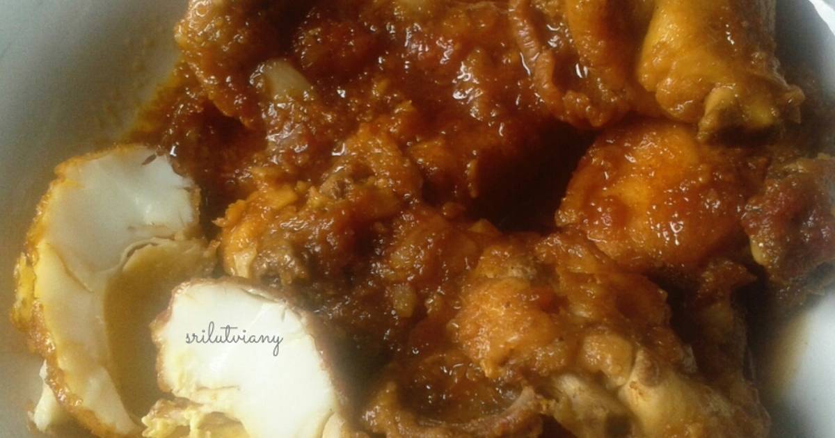 Resep Semur ayam ala Sri Lutviany