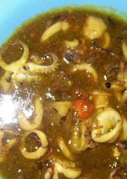 Cumi Pedas Saus Lada Hitam