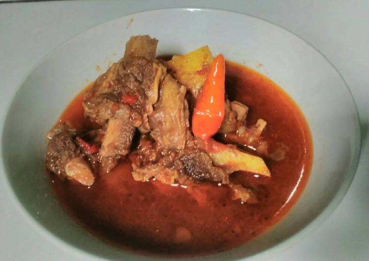 resep lengkap untuk Pindang Iga Sapi Palembang