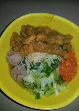 Mie ayam ceker