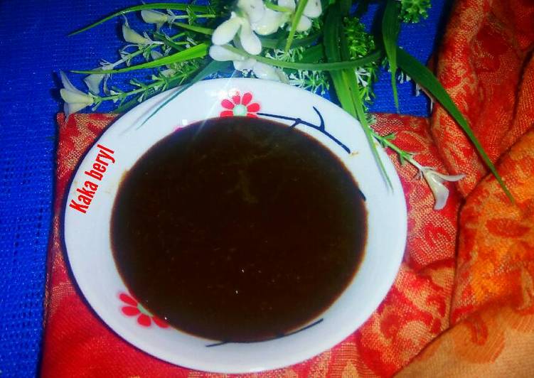 gambar untuk resep makanan Butterscotch sauce versi ekonomis